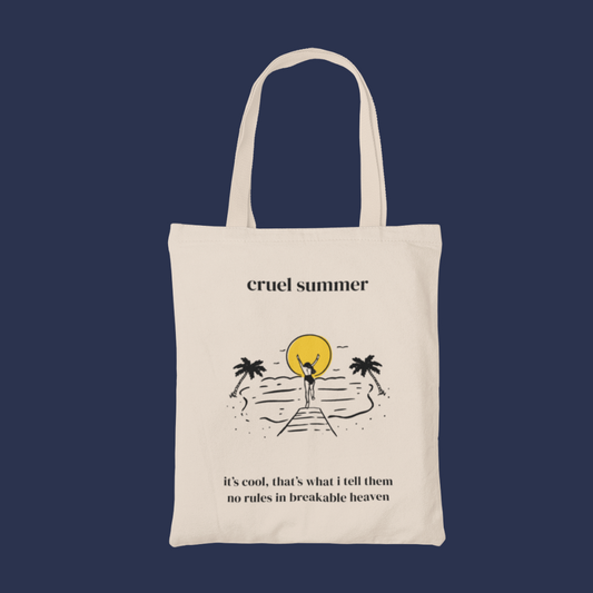 Cruel Summer - Taylor Swift Minimal Tote Bag