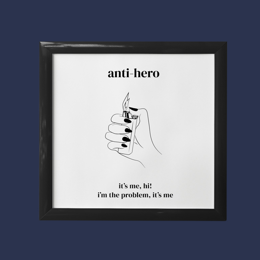 Anti Hero - Taylor Swift Canvas Frames