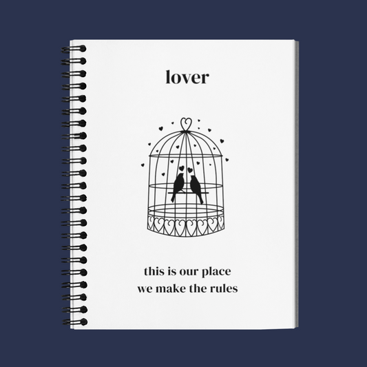 Lover - Taylor Swift Minimalist Notebook