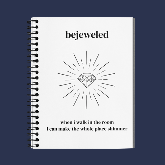 Bejeweled - Taylor Swift Minimalist Notebook