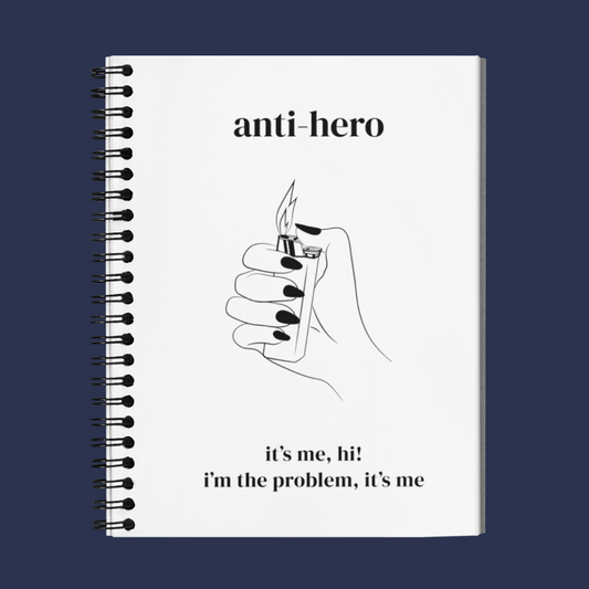 Anti Hero - Taylor Swift Minimalist Notebook