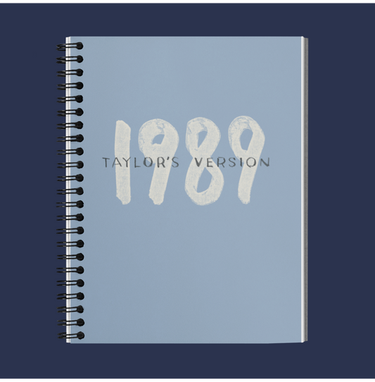 1989 - Taylor Swift Minimalist Notebook