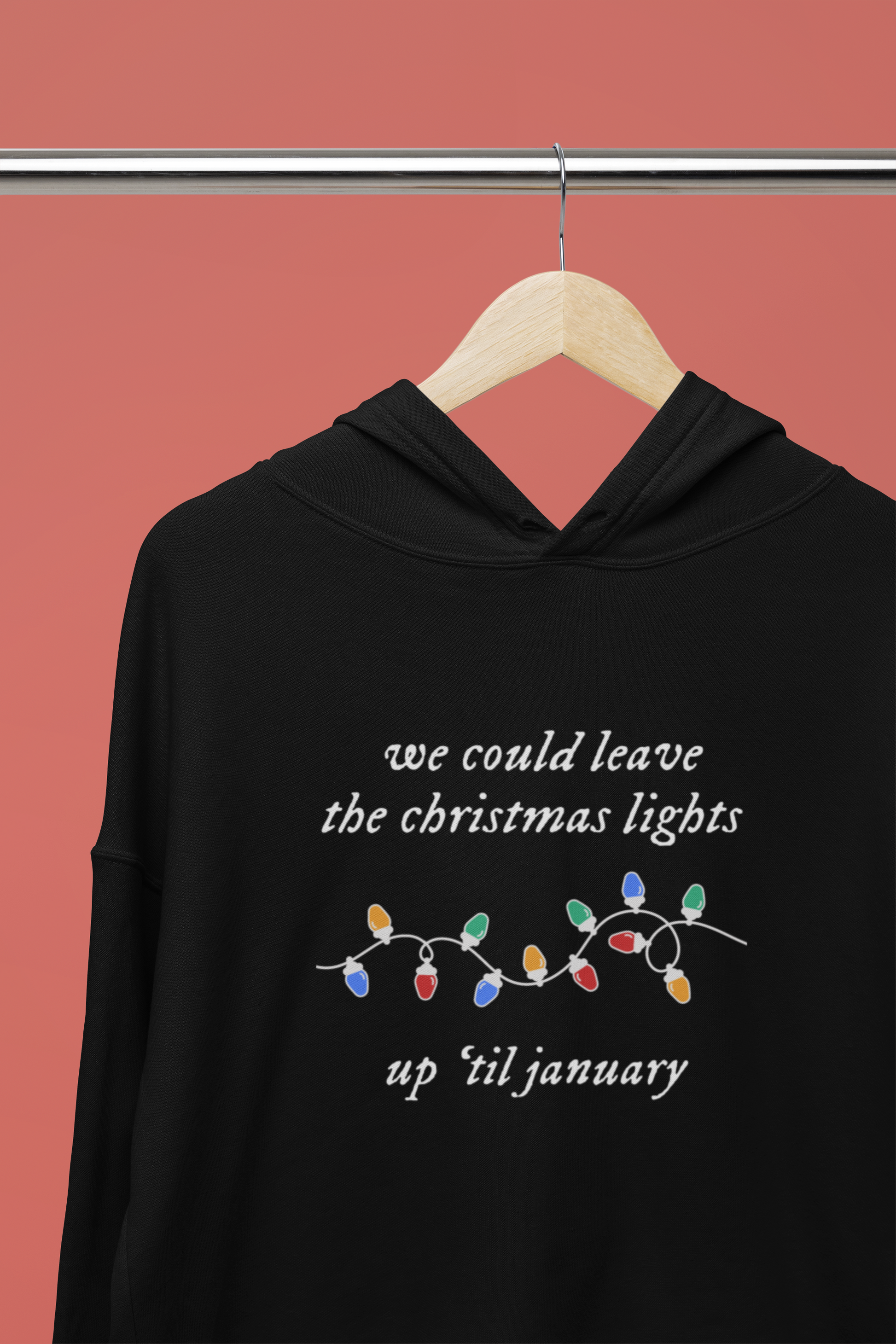 Cropped sales christmas hoodie
