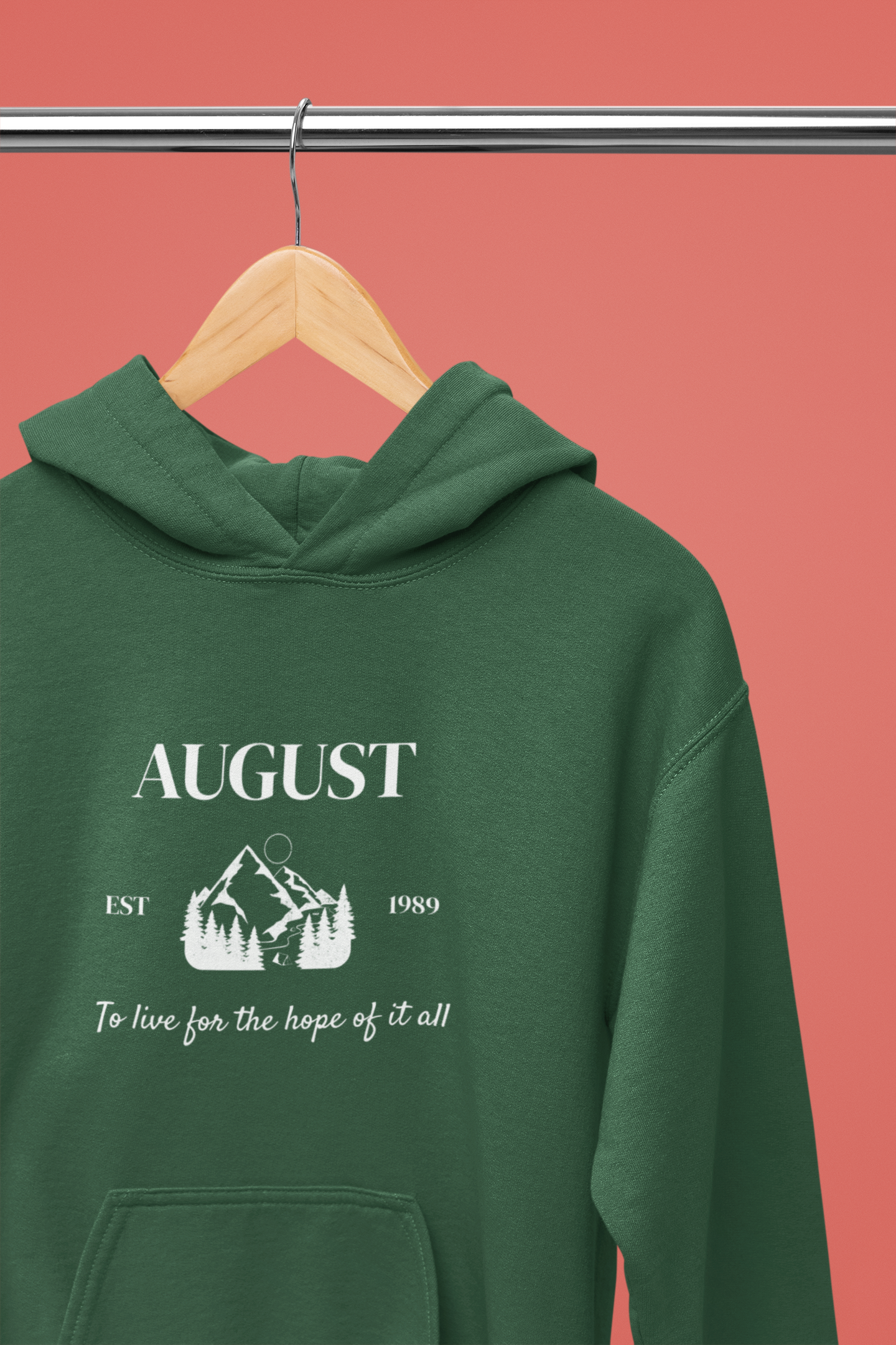 August - Hoodie/Hooded Sweatshirt