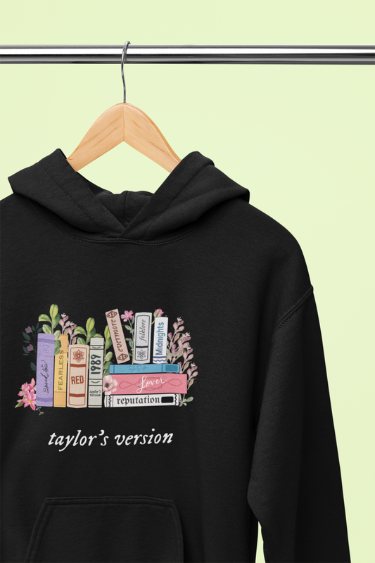 Taylor Swift Album Compilation as Books - Hoodie/Hooded Sweatshirt